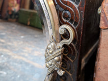 Load image into Gallery viewer, 1920's Arts and Crafts Metal Frame Mirror
