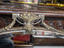 Load image into Gallery viewer, 1920's Arts and Crafts Metal Frame Mirror