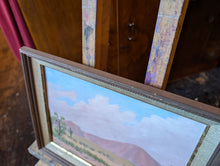Load image into Gallery viewer, Vintage Desert Landscape Arcrylic Painting