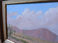 Load image into Gallery viewer, Vintage Desert Landscape Arcrylic Painting