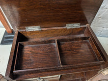Load image into Gallery viewer, Early 20th.C Arts & Crafts Oak Smokers Cabinet