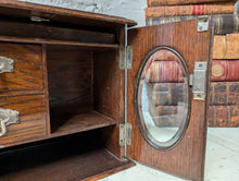 Load image into Gallery viewer, Early 20th.C Arts & Crafts Oak Smokers Cabinet