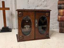 Load image into Gallery viewer, Early 20th.C Arts & Crafts Oak Smokers Cabinet