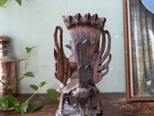 Load image into Gallery viewer, Balinese Rosewood Carving - Vishnu and Garuda