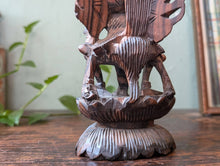 Load image into Gallery viewer, Balinese Rosewood Carving - Vishnu and Garuda
