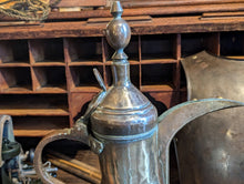 Load image into Gallery viewer, Large 19th Century Middle Eastern Brass Dallah
