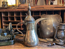 Load image into Gallery viewer, Large 19th Century Middle Eastern Brass Dallah