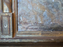 Load image into Gallery viewer, Spanish Oil on Canvas Portrait in Carved Frame