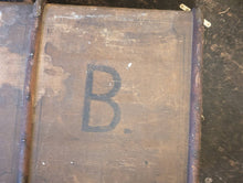 Load image into Gallery viewer, Large Antique Wooden Framed Steamer Trunk
