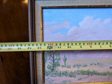 Load image into Gallery viewer, Vintage Desert Landscape Arcrylic Painting
