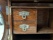 Load image into Gallery viewer, Early 20th.C Arts & Crafts Oak Smokers Cabinet