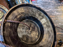 Load image into Gallery viewer, Antique Burmese Red Laquerre Offering Bowl Converted to Lamp