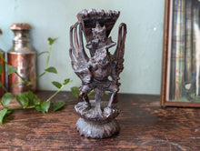 Load image into Gallery viewer, Balinese Rosewood Carving - Vishnu and Garuda