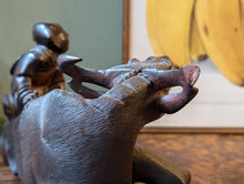 Load image into Gallery viewer, Early 20thC Chinese Carving of Buffalo and Rider