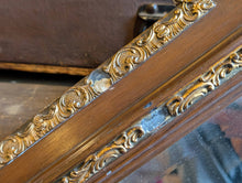Load image into Gallery viewer, Antique French Wood and Ormulu Wall Mirror