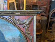 Load image into Gallery viewer, Spanish Oil on Canvas Portrait in Carved Frame