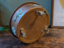 Load image into Gallery viewer, Vintage Tibetan Copper Lidded Bowl
