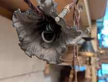Load image into Gallery viewer, Antique French Bronze Chandelier Hall Lantern C.1910