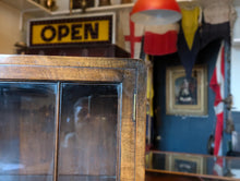 Load image into Gallery viewer, 1920's Art Deco Burr Walnut Display Cabinet