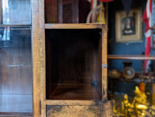 Load image into Gallery viewer, 1920's Art Deco Burr Walnut Display Cabinet