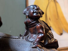 Load image into Gallery viewer, Early 20thC Chinese Carving of Buffalo and Rider