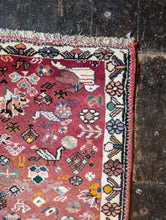 Load image into Gallery viewer, 5'2"x3'49" Vintage Hand Knotted Nomadic Hamidan Wool Rug - 159 x 120