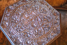 Load image into Gallery viewer, Antique Rosewood Burmese Carved Folding Table