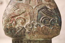 Load image into Gallery viewer, Chinese Archaistic Bronze Ritual Ram Wine Vessel