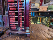 Load image into Gallery viewer, Vintage Chinese Abacus Table Lamp