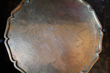 Load image into Gallery viewer, Mid Century Japanese Brass top Foldable Table