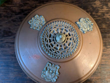 Load image into Gallery viewer, Vintage Tibetan Copper Lidded Bowl