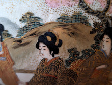 Load image into Gallery viewer, Antique Meiji Japanese Satsuma Bowl Decorated With Geisha's