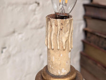 Load image into Gallery viewer, Antique Italian Carved and Gilt Painted 6-Light Wooden Chandelier