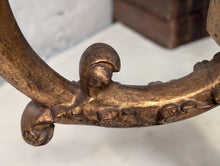 Load image into Gallery viewer, Antique Italian Carved and Gilt Painted 6-Light Wooden Chandelier
