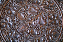 Load image into Gallery viewer, Antique Rosewood Burmese Carved Folding Table