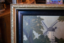 Load image into Gallery viewer, 1937 Dutch Oil Painting - Landscape With Windmill - Mackel - 52 x 37cm