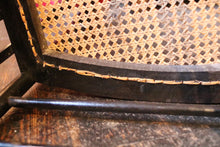 Load image into Gallery viewer, Antique William Morris Style Bergere Ebonised Chair