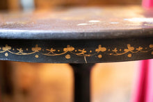 Load image into Gallery viewer, 19th.C Victorian Tilt Top Lacquered Games Table