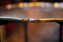 Load image into Gallery viewer, Mid Century Japanese Brass top Foldable Table