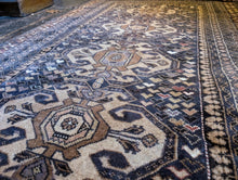 Load image into Gallery viewer, 6'5" x 3'7" - Baluch Afghan Tribal Hand Knotted Wool Rug - 195 x 109cm