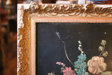 Load image into Gallery viewer, 19th.C Danish School Floral Still Life Oil Painting  - E. Vanderman - 25" x 30"