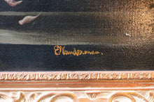 Load image into Gallery viewer, 19th.C Danish School Floral Still Life Oil Painting  - E. Vanderman - 25" x 30"