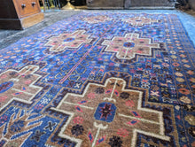 Load image into Gallery viewer, 6'7" x 3'11" Vintage Afghan Hand Knotted Wool Baluch Rug - 201cm x 120cm