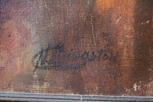 Load image into Gallery viewer, Oil on Canvas Marigolds Still Life - Nan C Livingston (1876 - 1952) - 24.5" x 32.5"