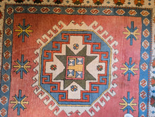 Load image into Gallery viewer, 5'11" x 5'3 Vintage Turkish Hand Knotted Wool Konya Rug - 180 x 161cm