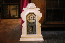 Load image into Gallery viewer, 19th.C Antique American Ansonia "Gingerbread" Tabletop Clock