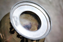 Load image into Gallery viewer, Antique Baroque Glass and Pewter Carafe / Wine Decanter