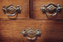 Load image into Gallery viewer, Antique C.1900 Oak Smokers Cabinet