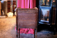 Load image into Gallery viewer, Regency Tray-Top Bedside Table / Pot Cupboard