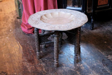 Load image into Gallery viewer, Early 20th.C Indian Brass Top Foldable Table